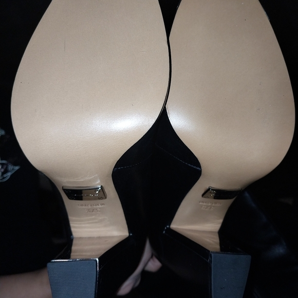 Michael Kors Vachetta Leather Knee High Boots - Picture 4 of 5